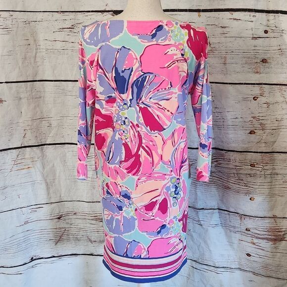 Lilly Pulitzer Lilla Jam Out Engineered Dress Size Small - Picture 3 of 8
